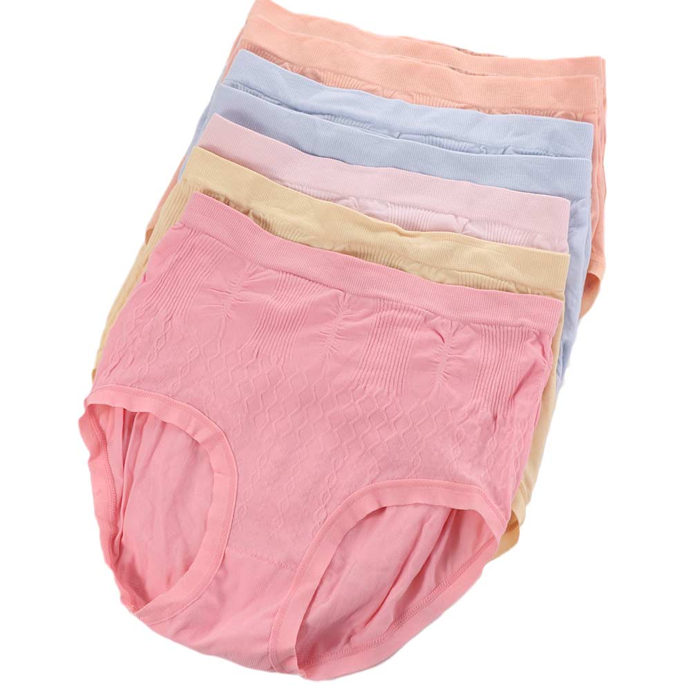 7Pcs Female Lingerie Women Panties Set Underwear Bow Underpants Ruffles Briefs  Daily Sports