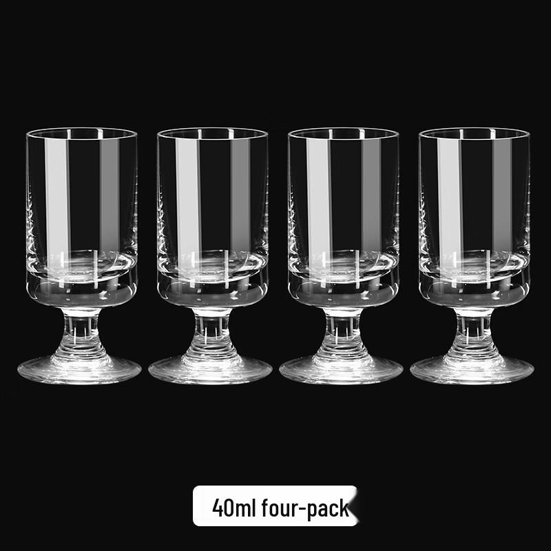 Shangqi Thickened Crystal Sake Glass Set