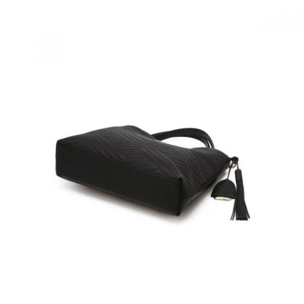 Daks Black Leather Tote Bag Dcba6f365bk