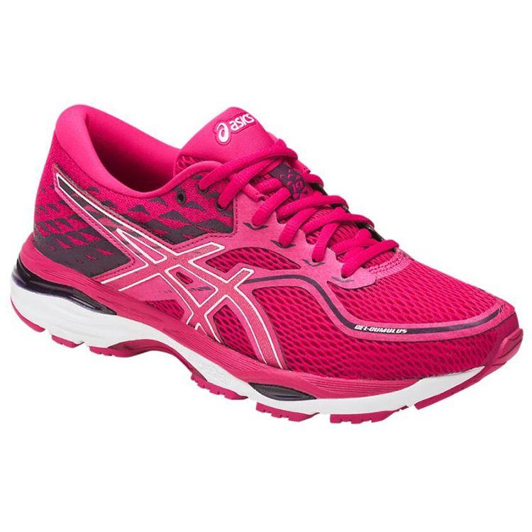 Asics Gel Cumulus 19 Cosmo Pink Damen Sneaker Weiß Winter-Bloom T7B8N-2001