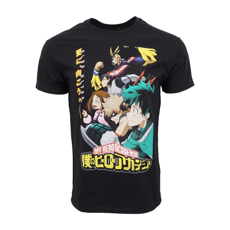 Pulse Ultra My Hero Academia Unisexs Black T Shirt S