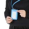 With Lanyard Name Badge Holder Solid Color ID Card Cover Work Card Holders  Office Supplies