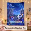 Custom Personalized Tapestry,The Amazing Digital Circus Print Custom Name Text Wall Art Hanging for Bedroom