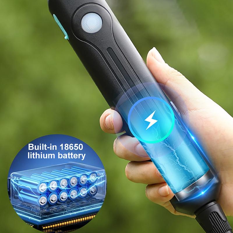 5L Elektrischer Gartensprüher Weiß/Grau Schulter-Gießkanne Tragbarer Gartensprüher Hochdruck-Wassersprüher Blumenwerkzeuge