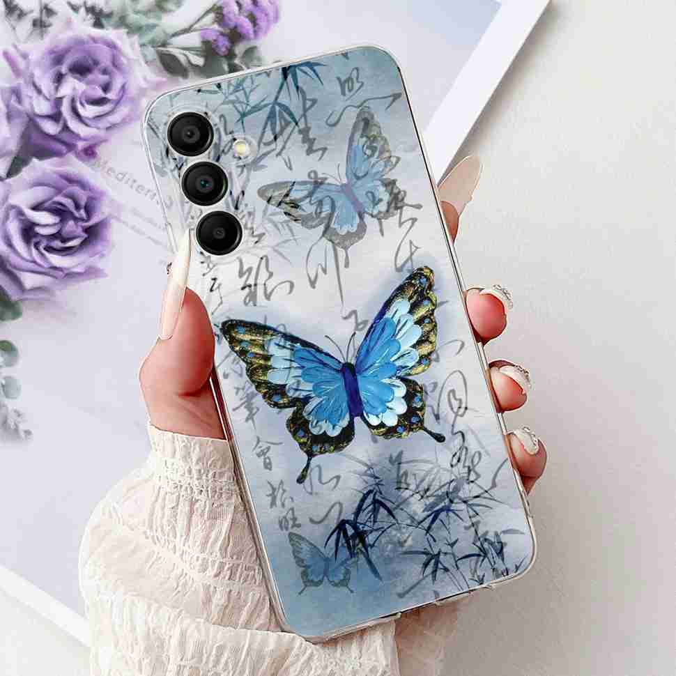 For Samsung Galaxy A16 5G Casing SM-A166B Popular Painted Back Cover Soft Silicone Phone Case For Samsung A 16 A16 5G TPU Fundas