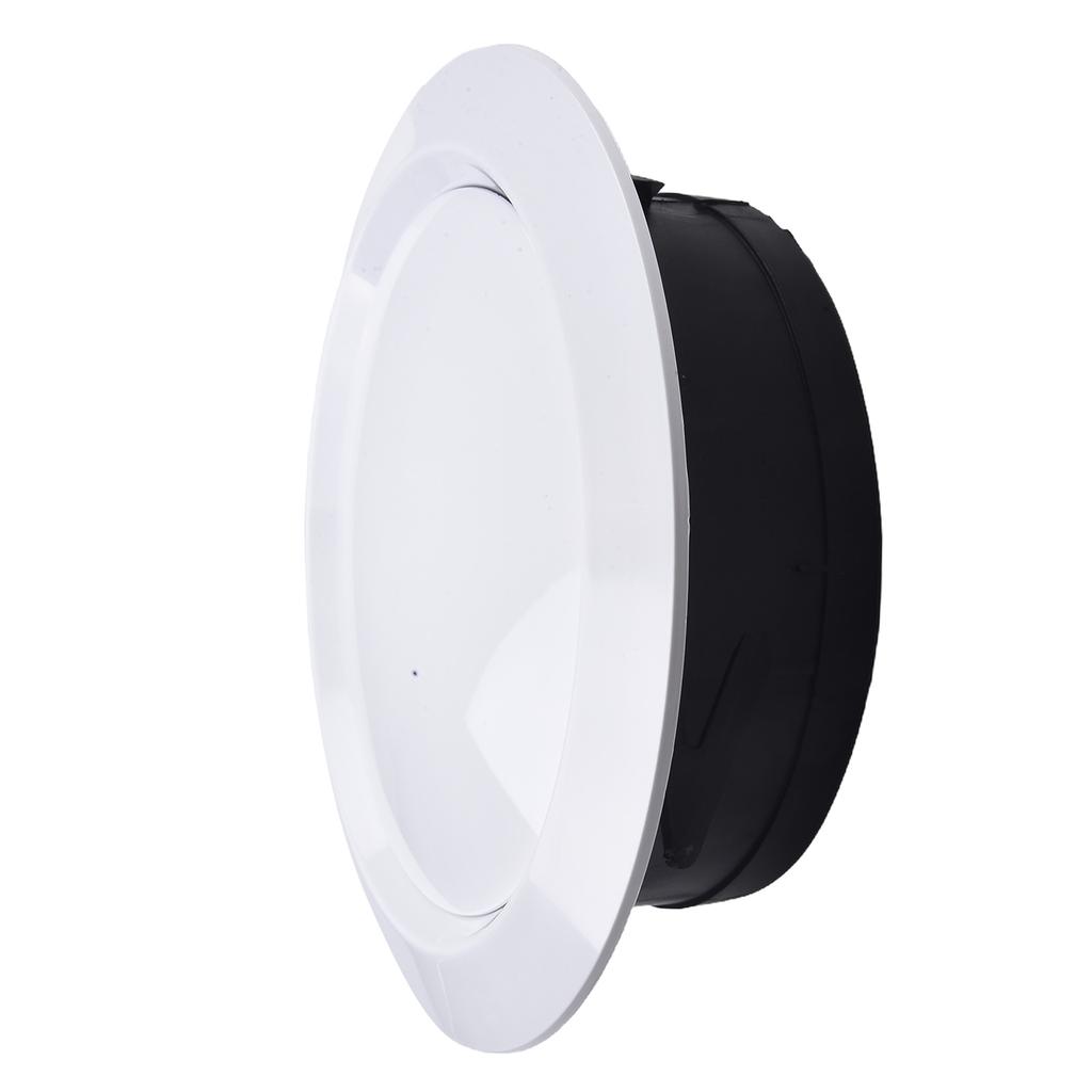 1X 75-200mm Round Air Vent Louver Grille Cover Outlet Adjustable Exhaust Vent Ducting Ventilation Grilles Ceiling Air Vent Cover