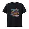 J Galt Diner Vintage Retro T Shirt Unisex Xl Or One Size Black Vintage Comfortable Soft Homme Top For Everyday Wear