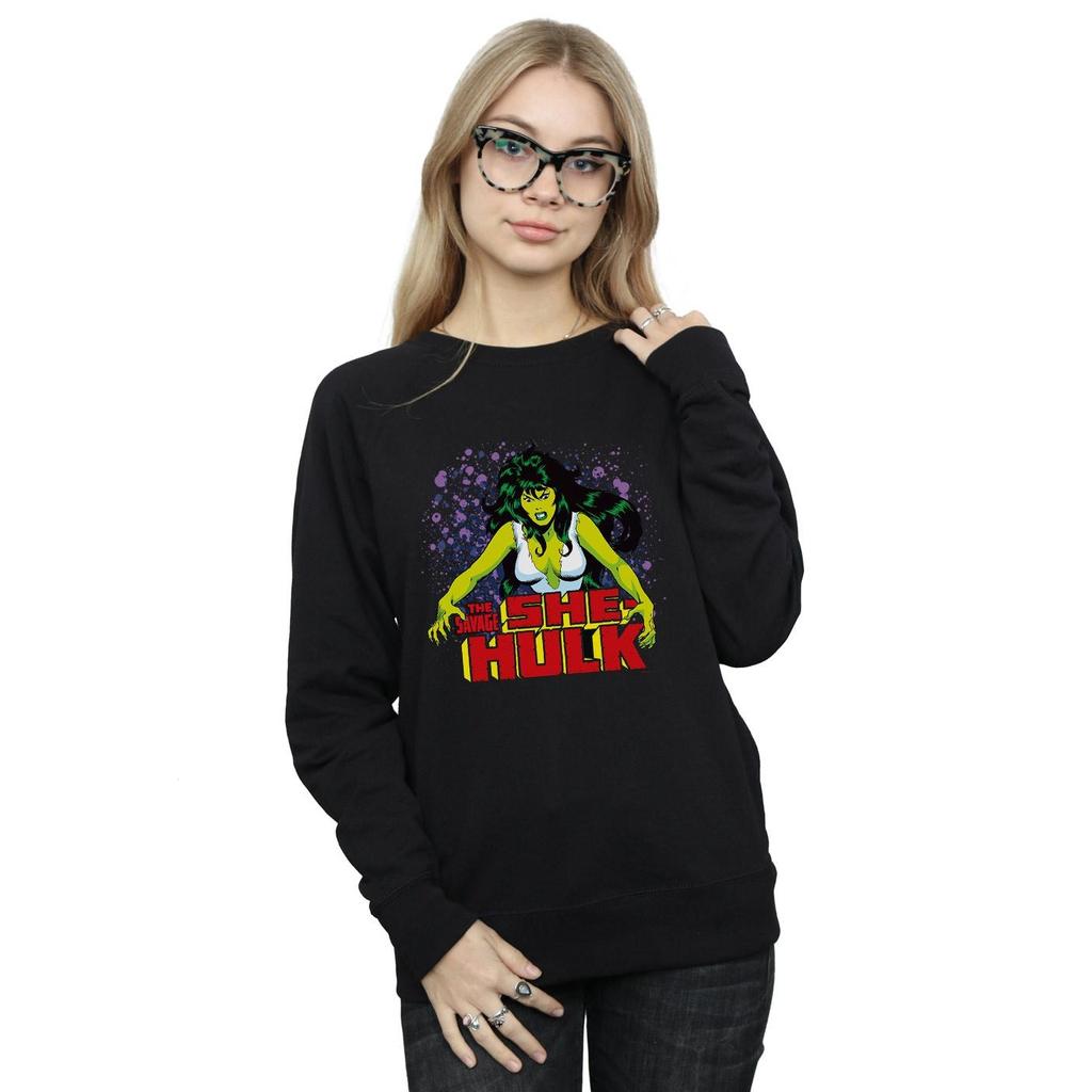Marvel Womens/Ladies The Savage She-Hulk Sweatshirt