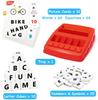Math Matching Letter Game Sight Words Alphabet Flash Cards and Math Board Games for Toddlers Educational Learning Toy