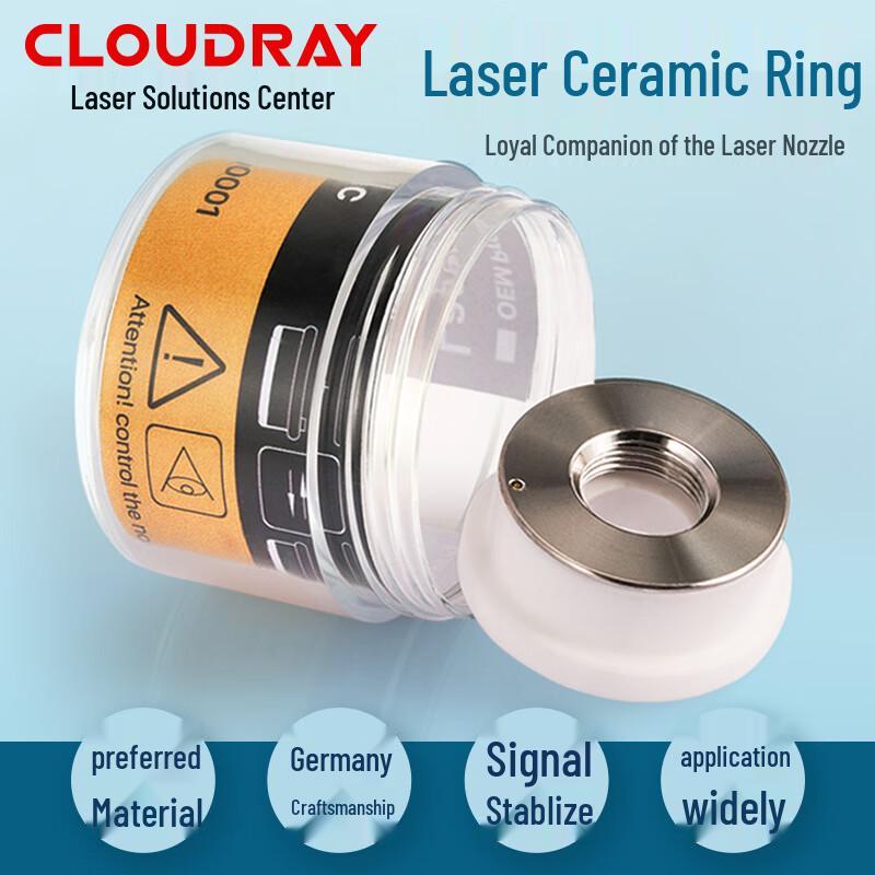 Cloudray Precitec Ceramic Ring for Laser Cutting Machines