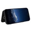 For iPhone 14 Pro Case Embroidered Tulips PU Leather Card Holder Back Cover with Shoulder Strap/Wrist Strap