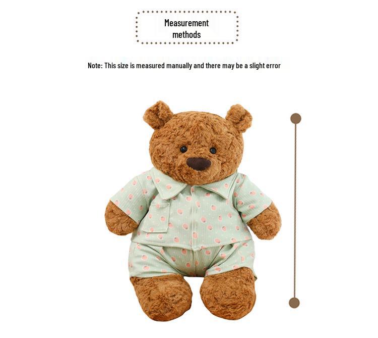 Barcelona Bear: Cute & Soft Children's Plush Doll for Home Decoration