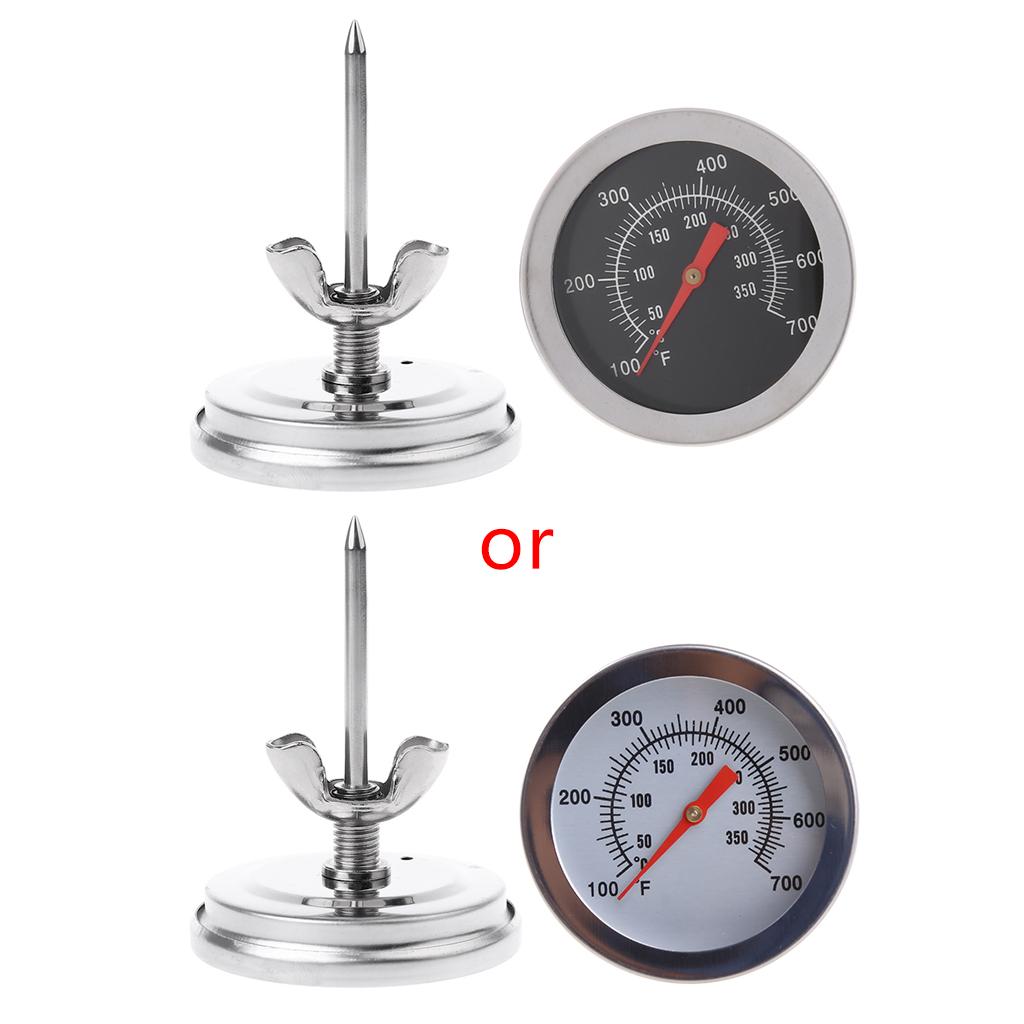 Metal Oven Thermometer Dial Oven Grill Monitoring Cooking Thermometer for Home 1