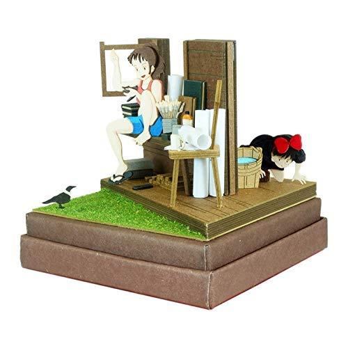 Sankei Studio Ghibli Mini Kiki's Delivery Service Ursula & Kiki Papercraft Kit MP07-92