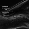 Men's Winter Leather Touchscreen Cycling Gloves - Thick, Windproof, and Warm