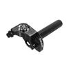 7/8" 22mm Aluminum Throttle Grip Twist Quick Action Gas Throttle Settle With Cable For Motorcycle Dirt Pit Bike 50cc 110cc 125cc