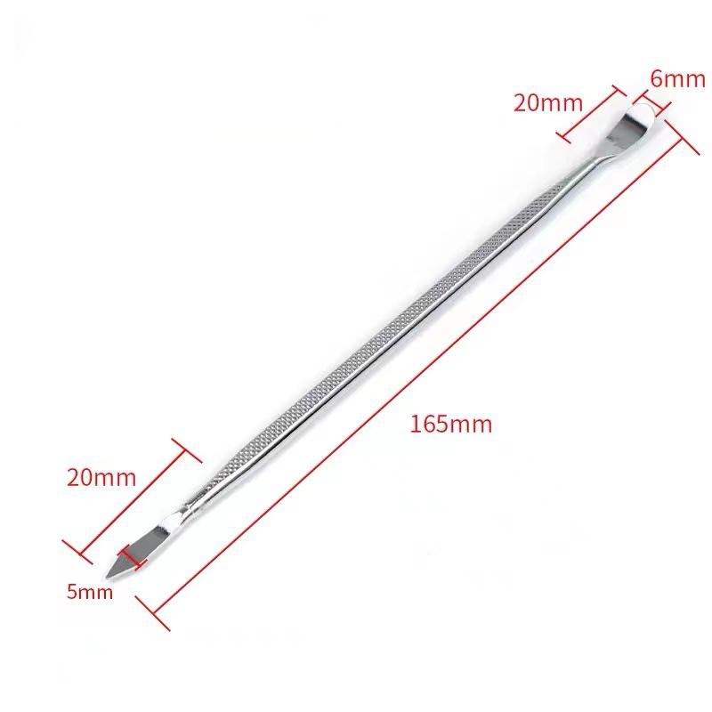 3in1 Metal Crowbar Pry Opener Kit For iPhone Back Cover Glass Disassembly Removal Repair Tools