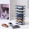 M-Acryl Spielzeugauto Vitrine Spielzeugauto Ausstellungsbox Diecast Koffer Wandmontiertes Spielzeugauto Regal zur Aufbewahrung Mini Autos Modell Rennen