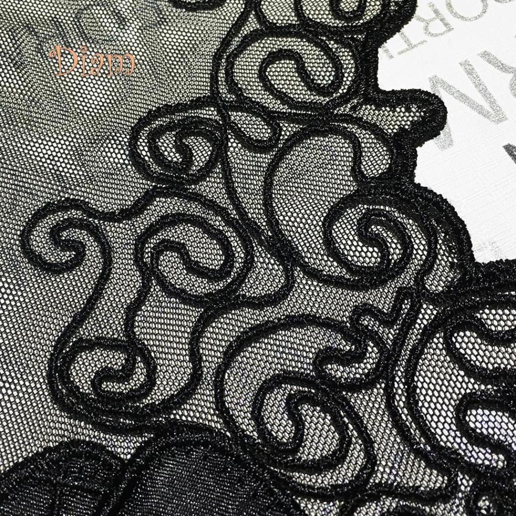 Diamin Neckline Collar Bowknot Sewing Applique Clothes Dress Decor