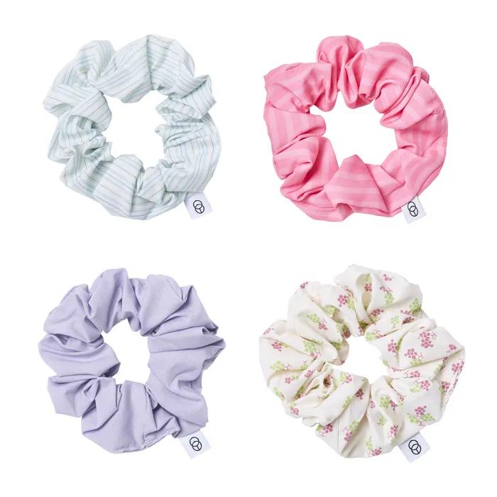 Essential Cotton Blend & Signature Hair Scrunchie 11 Colors