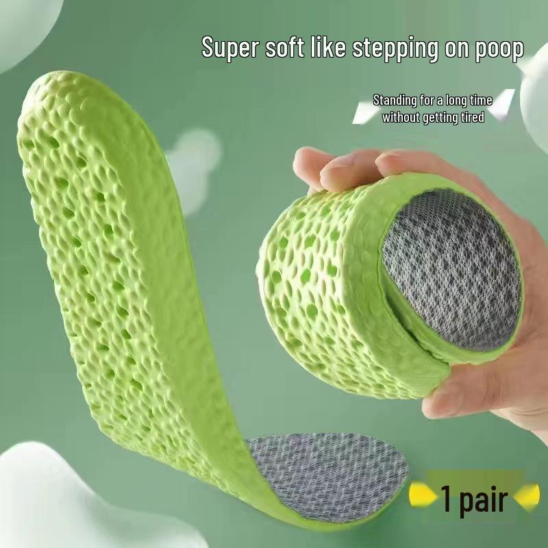 

Высококачественные дышащие дезодорирующие стельки - Впитывающие пот, удобные массажные мягкие стельки для мужского и женского спорта 35-36 (Cuttable)