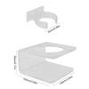 Acrylic Clear Light Saber Stand Wall Mount Storage Rack With Screws For Star Planet Lightsaber Display