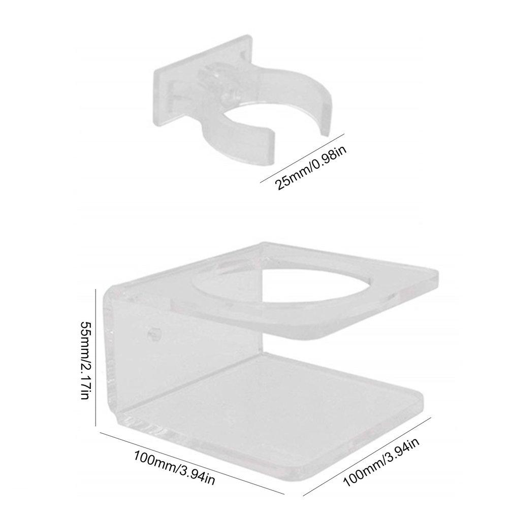 Acrylic Clear Light Saber Stand Wall Mount Storage Rack With Screws For Star Planet Lightsaber Display