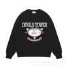 Mens Oversized Cotton Hoodie With Letter Print Streetwear Style Winter Loose Fit Pullover