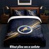 Millwall Football Design Bed Bedding Set 1 Duvet Cover + 2 Pillowcases Soft Breathable Household Bed Linens