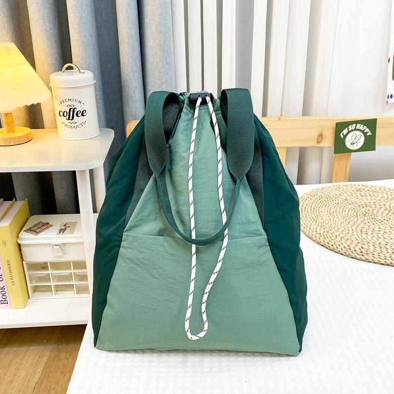 Large Capacity Travel Bag Sports Backpack Drawstring Bag Riding Backpack