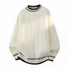 Autumn Winter Men Thick Knit Sweater Men Casual Long Sleeve Pullover Man Warm Loose Sweaters Male Oversized Knitted Top Women