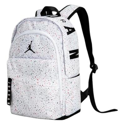 Polyester Backpack Medium Size Unisex White Jordan JD2133032PS-008
