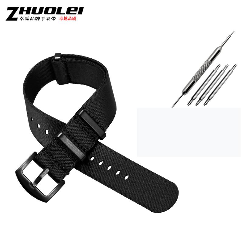 Hochwertiges Nylon-Uhrenarmband für Omega Seamaster Speedmaster Rox Mido Seiko Armband 20mm 22mm