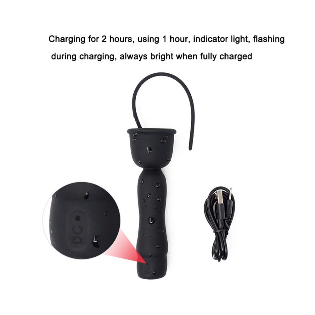 16 Speeds Penis Massager Penis Plug Urethral Stimulation Vibrator for Male Masturbator Lasting Trainer Glans Vibrators