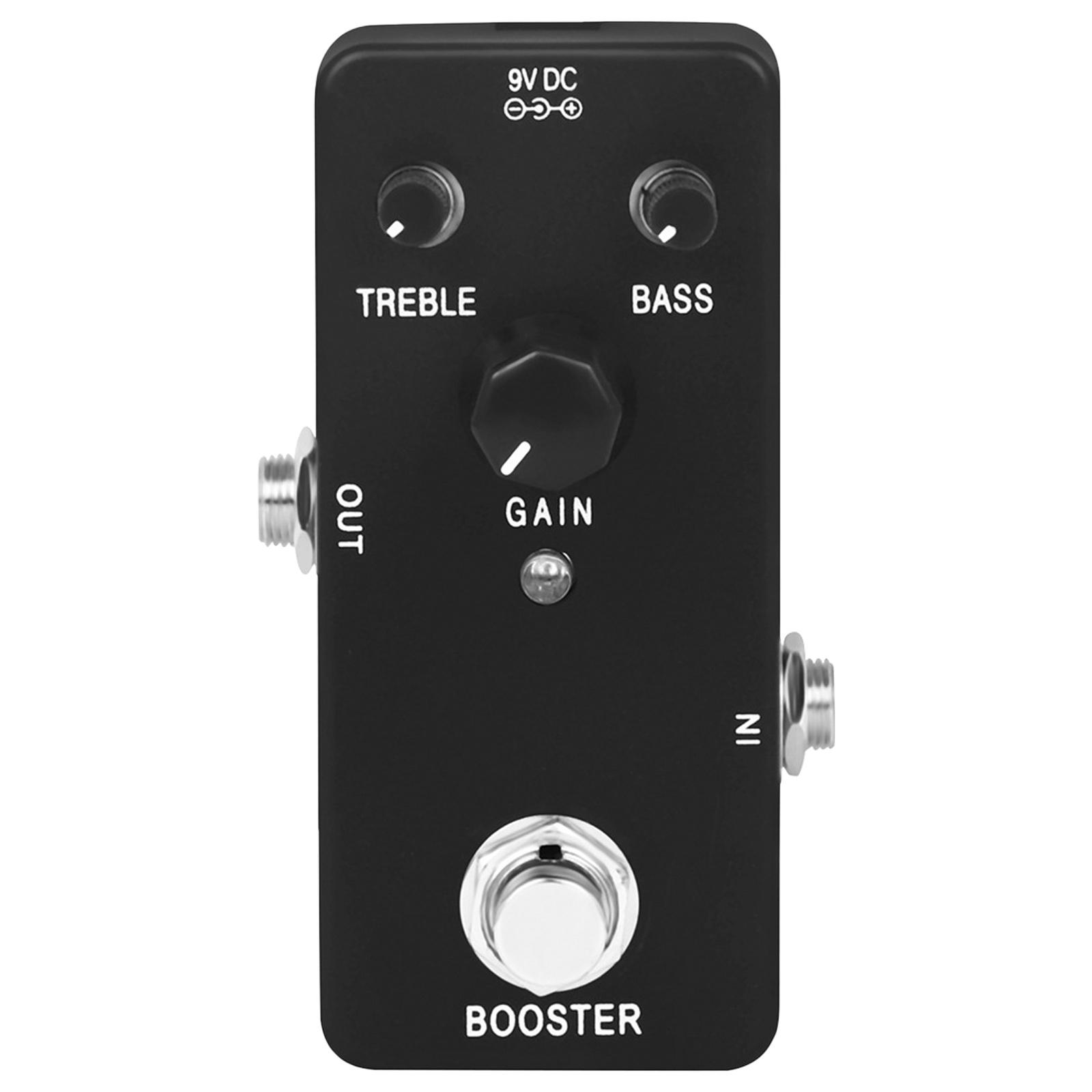 

Guitar Part Guitar Booster Pedal Two Segment Effect Device Pedalboard True Bypass Booster Electric Guitar Effect Pedal
