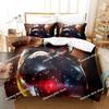Mega Man X DiVE Bedding Set Printed Duvet Cover Sheet Pillowcase Bed Soft Quilt Cover Full Queen King Size Anime Bed Sheet Set