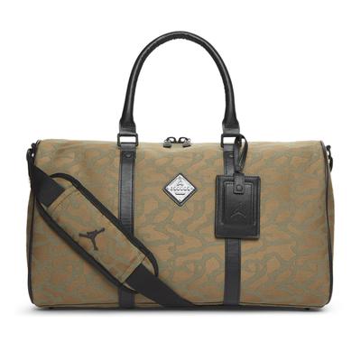 Polyester Travel Bag Unisex Light Olive Green Jordan HQ7570-380