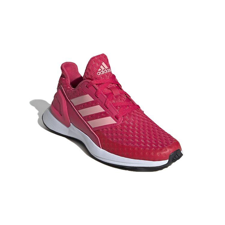 Adidas Run J Durable Low-Top Kids Running Shoes Kids Running Shoes Red FV4102