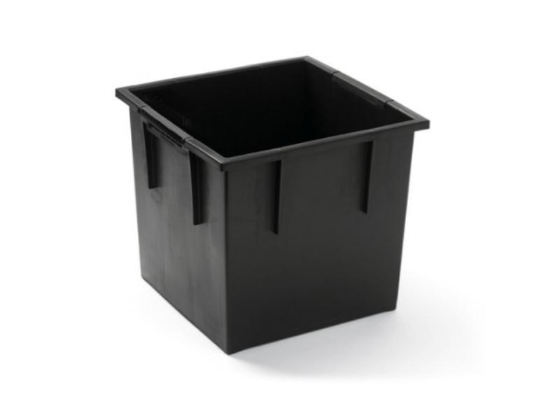 URBI DURS400 Tall Flowerpot with Insert | White