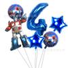 6 ks fóliové balónky narozeninový motiv Party dekorace Potřeby pro miminko Chlapecké děti Hračky Air Globos