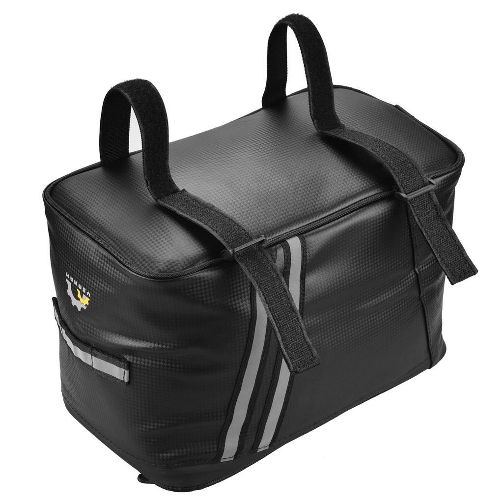 Lixada Bicycle Trunk Bag, Bicycle Rack Rear Carrier Bag, 7L/12L, Waterproof, for Commuting