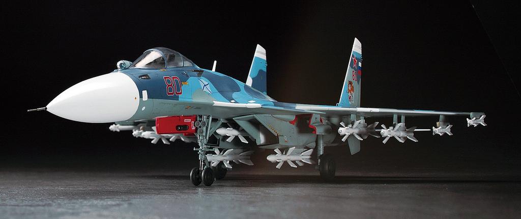 Hasegawa Russian Navy Flanker D Plastic Model E35 1/72 Su-33
