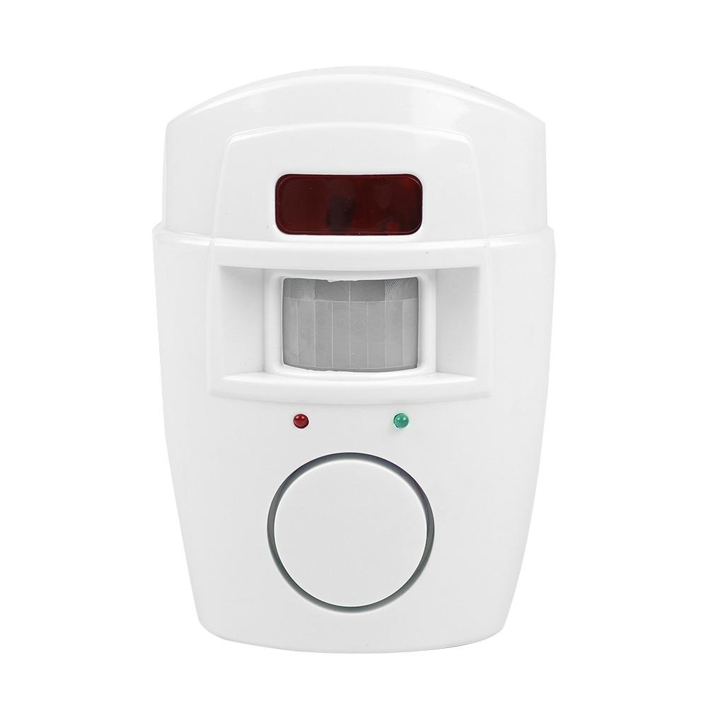 Wireless PIR Motion Sensor Detector Security Alarm System Remote Controls for Home Garage