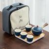 Ting Le Ceramic Kung Fu Teapot Set