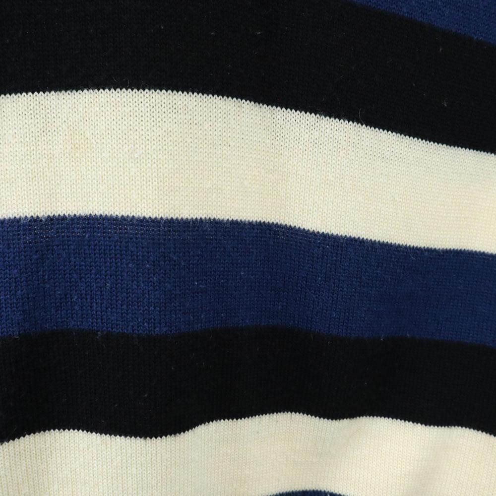 A Bathing Ape Wool Blend Border Long Sleeve Sweater L Knit Men's Used