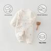 Newborn Cotton Romper & Belly Protection Suit for 0-3 Months - Butterfly Design Crawling Outfit