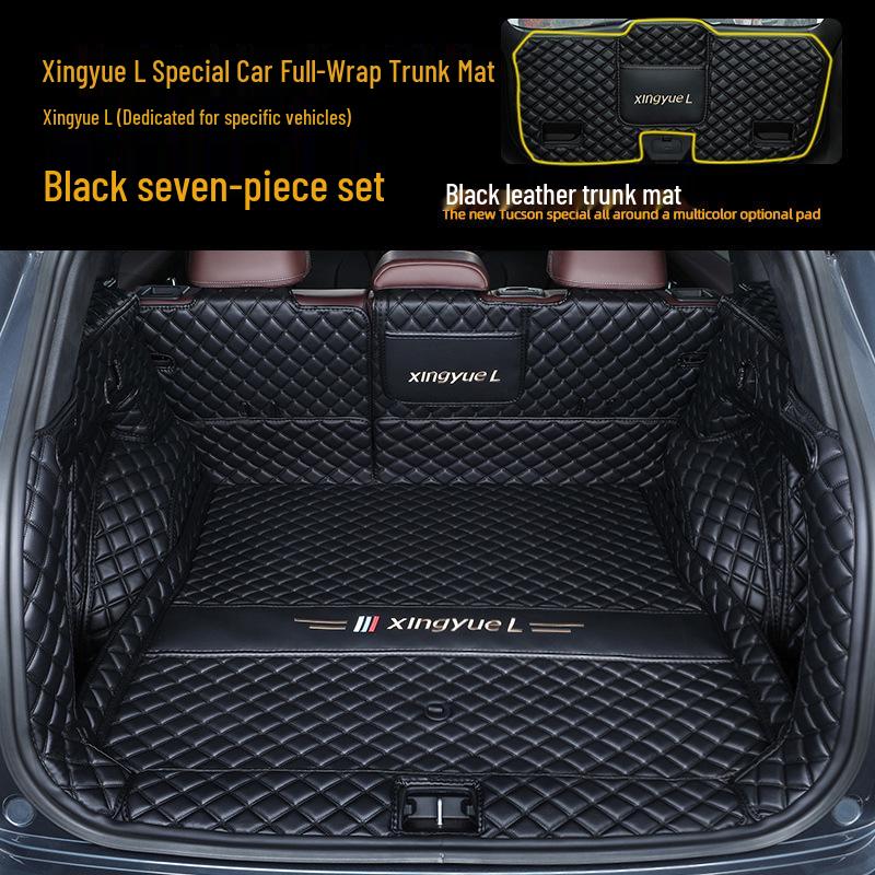 Geely Xingyue L 2025 Full Coverage Trunk Mat - Zhiqing Car Tail Box Modification