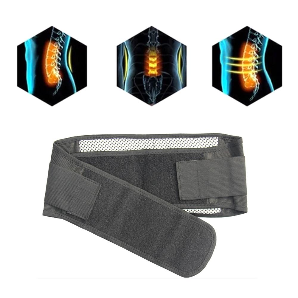 1PC Tourmaline Magnet Belt Waist Support Self Heated Magnetic Belts Heating Brace Strap Pain Relieve