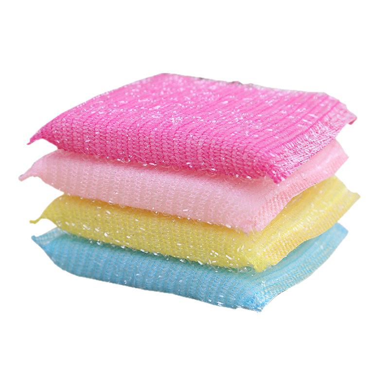 

Эффективная очистка и дезинфекция Губка для мытья посуды King 4 шт. Щетка-губка для мытья посуды 4-piece pack