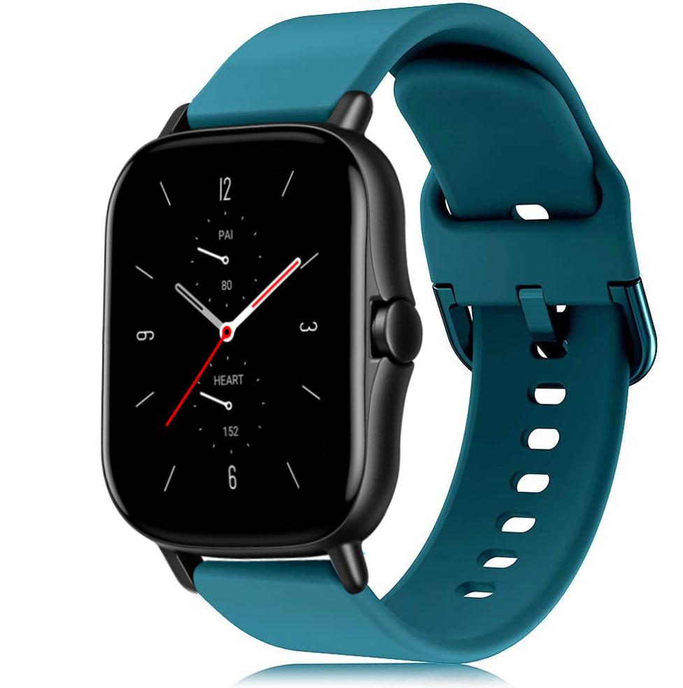 20mm 22mm Silicone Band For Amazfit GTS 4/3/2/2e/Mini/GTR 4 3 3 pro/GTR2/2e/stratos 2/3 Watch Bracelet Correa Amazfit Bip Strap